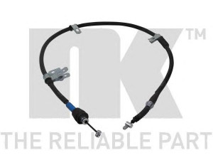 NK 903463 trosas, stovėjimo stabdys 
 Stabdžių sistema -> Valdymo svirtys/trosai
597602C310