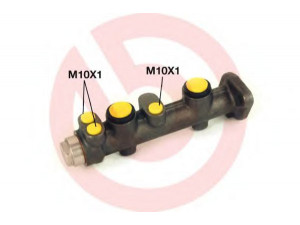BREMBO M 23 106 pagrindinis cilindras, stabdžiai 
 Stabdžių sistema -> Pagrindinis stabdžių cilindras
790606, 793047, 3899781, 0986480047