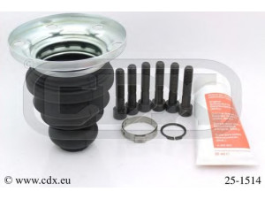 CDX 25-1514 gofruotoji membrana, kardaninis velenas 
 Ratų pavara -> Gofruotoji membrana