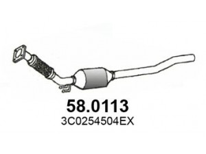 ASSO 58.0113 katalizatoriaus keitiklis
3C0254504RX