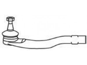 FRAP 3758 skersinės vairo trauklės galas 
 Vairavimas -> Vairo mechanizmo sujungimai
D651-32-280