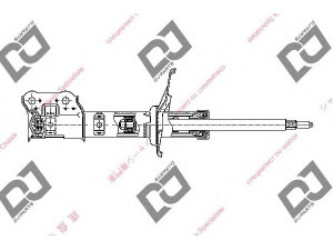 DJ PARTS DS1263HS amortizatorius 
 Pakaba -> Amortizatorius
5465122000