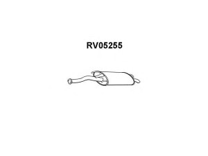 VENEPORTE RV05255 galinis duslintuvas 
 Išmetimo sistema -> Duslintuvas
GEX33760, WCG103450, WCG103451