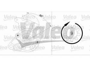 VALEO 455924 starteris 
 Elektros įranga -> Starterio sistema -> Starteris
28100-02040, 28100-02080, 28100-16020