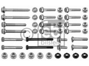 FEBI BILSTEIN 21498 montavimo komplektas, valdymo svirtis 
 Ašies montavimas/vairavimo mechanizmas/ratai -> Valdymo svirtis/pasukamosios svirties sujungimas -> Vairo trauklės (valdymo svirtis, išilginis balansyras, diago
KIT 02, KIT 02, KIT 02