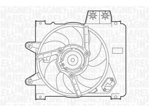MAGNETI MARELLI 069402283010 ventiliatorius, radiatoriaus 
 Aušinimo sistema -> Oro aušinimas
7640875, 7740875