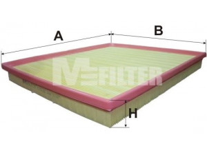 MFILTER K 7032 oro filtras 
 Techninės priežiūros dalys -> Techninės priežiūros intervalai
1741 459, CC11-9601-CB