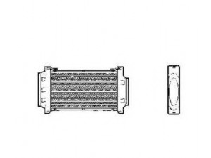 NRF 30868 tarpinis suslėgto oro aušintuvas, kompresorius 
 Variklis -> Oro tiekimas -> Įkrovos agregatas (turbo/superįkrova) -> Tarpinis suslėgto oro aušintuvas
11651515368