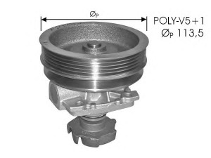 PROTECHNIC PRW0714 vandens siurblys 
 Aušinimo sistema -> Vandens siurblys/tarpiklis -> Vandens siurblys
7671811, 7720987, 7737200, 7744397