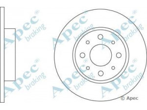APEC braking DSK2695 stabdžių diskas 
 Dviratė transporto priemonės -> Stabdžių sistema -> Stabdžių diskai / priedai
51805559, 51813705, 51865104, 51865132