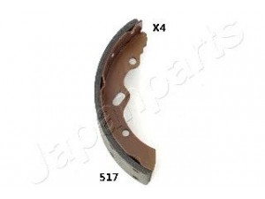 JAPANPARTS GF-517AF stabdžių trinkelių komplektas 
 Techninės priežiūros dalys -> Papildomas remontas
MC889515