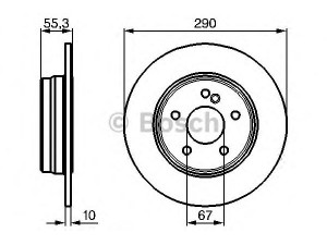 BOSCH 0 986 478 626 stabdžių diskas 
 Stabdžių sistema -> Diskinis stabdys -> Stabdžių diskas
124 423 11 12, 210 423 03 12, 210 423 06 12
