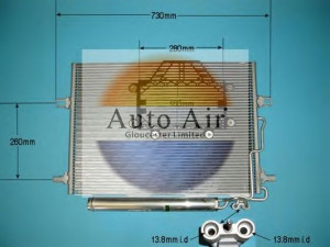 AUTO AIR GLOUCESTER 16-5013A kondensatorius, oro kondicionierius 
 Oro kondicionavimas -> Kondensatorius
2115000554