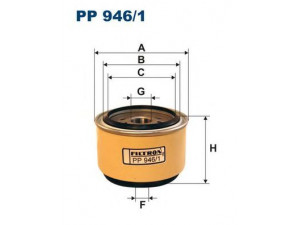 FILTRON PP946/1 kuro filtras 
 Techninės priežiūros dalys -> Papildomas remontas