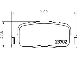 HELLA 8DB 355 011-001 stabdžių trinkelių rinkinys, diskinis stabdys 
 Techninės priežiūros dalys -> Papildomas remontas
0446606010, 0446633100, 0446633130