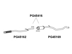 VENEPORTE PG45416 priekinis duslintuvas
1717W5