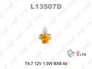 LYNXauto L13507D lemputė, prietaisų skydelio apšvietimas