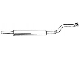AKS DASIS SG16410 vidurinis duslintuvas