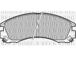BORG & BECK BBP1565 stabdžių trinkelių rinkinys, diskinis stabdys 
 Techninės priežiūros dalys -> Papildomas remontas
425430, 4605A492, 4605A501, 4605A730
