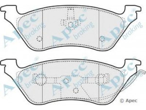 APEC braking PAD1218 stabdžių trinkelių rinkinys, diskinis stabdys 
 Techninės priežiūros dalys -> Papildomas remontas
05019805AA, 05071948AA, 5019805AA