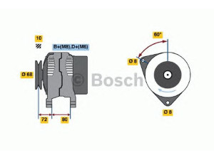 BOSCH 0 123 315 004 kintamosios srovės generatorius 
 Elektros įranga -> Kint. sr. generatorius/dalys -> Kintamosios srovės generatorius
12 31 1 739 362