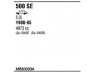 WALKER MB50033A išmetimo sistema 
 Išmetimo sistema -> Išmetimo sistema, visa