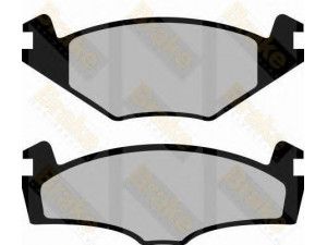 Brake ENGINEERING PA1120 stabdžių trinkelių rinkinys, diskinis stabdys 
 Techninės priežiūros dalys -> Papildomas remontas
867698151, 867698151