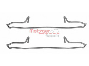 METZGER 109-1159 priedų komplektas, diskinių stabdžių trinkelės 
 Stabdžių sistema -> Diskinis stabdys -> Stabdžių dalys/priedai