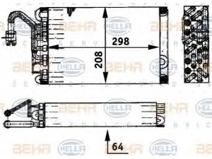 HELLA 8FV 351 211-521 garintuvas, oro kondicionierius 
 Oro kondicionavimas -> Garintuvas
463 830 00 58, A 463 830 00 58