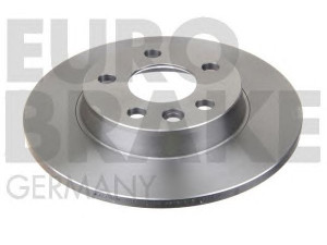 EUROBRAKE 5815204767 stabdžių diskas 
 Stabdžių sistema -> Diskinis stabdys -> Stabdžių diskas
701615601, 701615601A, 7D0615601