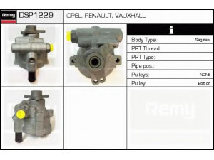 DELCO REMY DSP1229 hidraulinis siurblys, vairo sistema 
 Vairavimas -> Vairo pavara/siurblys
8300024778
