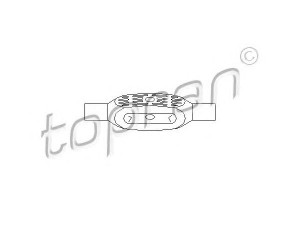 TOPRAN 206 938 selektoriaus / pavaros svirtis 
 Transmisija -> Neautomatinė pavarų dėžė -> Transmisijos valdymas
07 38 812, 7 38 812, 90222571