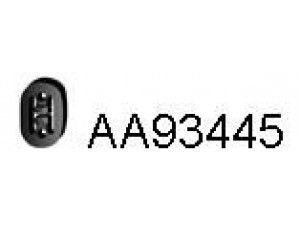 VENEPORTE AA93445 guminė juosta, išmetimo sistema
MB059935, 2865821000, 2865821000