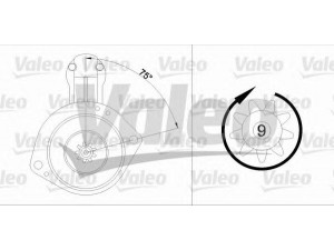 VALEO 455914 starteris 
 Elektros įranga -> Starterio sistema -> Starteris
M2T51085, M2T57371, 23300-05E10