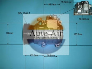 AUTO AIR GLOUCESTER 14-0260 kompresorius, oro kondicionierius 
 Oro kondicionavimas -> Kompresorius/dalys
AWR1459