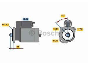 BOSCH 0 986 024 100 starteris 
 Elektros įranga -> Starterio sistema -> Starteris
02Z 911 023 N, 02Z 911 023 P, 02Z 911 024 K