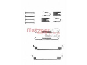 METZGER 105-0789 priedų komplektas, stabdžių trinkelės 
 Stabdžių sistema -> Būgninis stabdys -> Dalys/priedai