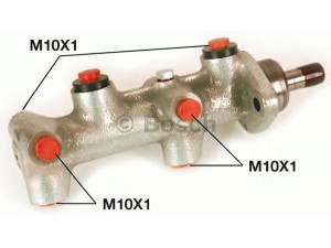 BOSCH 0 986 480 430 pagrindinis cilindras, stabdžiai 
 Stabdžių sistema -> Pagrindinis stabdžių cilindras
171 611 019 N, 171 611 019 H, 171 611 019 N