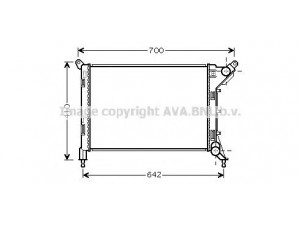 AVA QUALITY COOLING BW2310 radiatorius, variklio aušinimas 
 Aušinimo sistema -> Radiatorius/alyvos aušintuvas -> Radiatorius/dalys
1475552, 17101475552, 17107535902