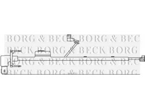 BORG & BECK BWL3052 įspėjimo kontaktas, stabdžių trinkelių susidėvėjimas
2991854, 42548209, 42556205