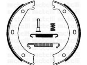 METELLI 53-0013K stabdžių trinkelių komplektas, stovėjimo stabdis 
 Stabdžių sistema -> Rankinis stabdys