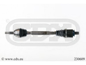 CDX 230609 kardaninis velenas 
 Ratų pavara -> Kardaninis velenas
8200531900, 8200696900