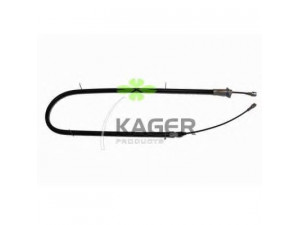 KAGER 19-0175 trosas, stovėjimo stabdys 
 Stabdžių sistema -> Valdymo svirtys/trosai
1234200485