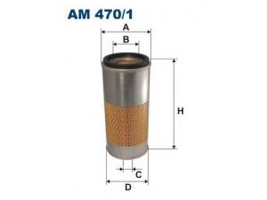 FILTRON AM470/1 oro filtras 
 Filtrai -> Oro filtras
ESR2623, ESR 2747, ESR2623