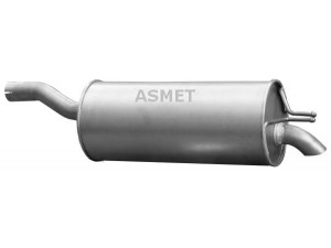 ASMET 16.082 galinis duslintuvas 
 Išmetimo sistema -> Duslintuvas
46 826 932, 51 740 052, 71 765 083