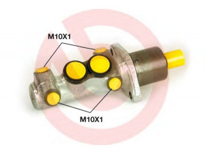 BREMBO M 50 022 pagrindinis cilindras, stabdžiai 
 Stabdžių sistema -> Pagrindinis stabdžių cilindras
A0004314701, BSM0217, LM20017