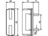 HELLA 2KA 357 014-001 Valstybinio numerio apšvietimas