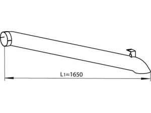 DINEX 54670 išleidimo kolektorius 
 Išmetimo sistema -> Išmetimo vamzdžiai
633.490.0427, 633.490.0427