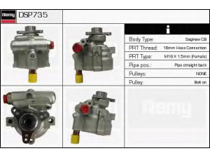 DELCO REMY DSP735 hidraulinis siurblys, vairo sistema