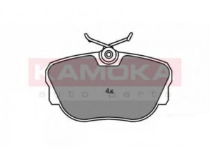 KAMOKA 1011320 stabdžių trinkelių rinkinys, diskinis stabdys
34 11 1 154 443, 34 11 1 155 998